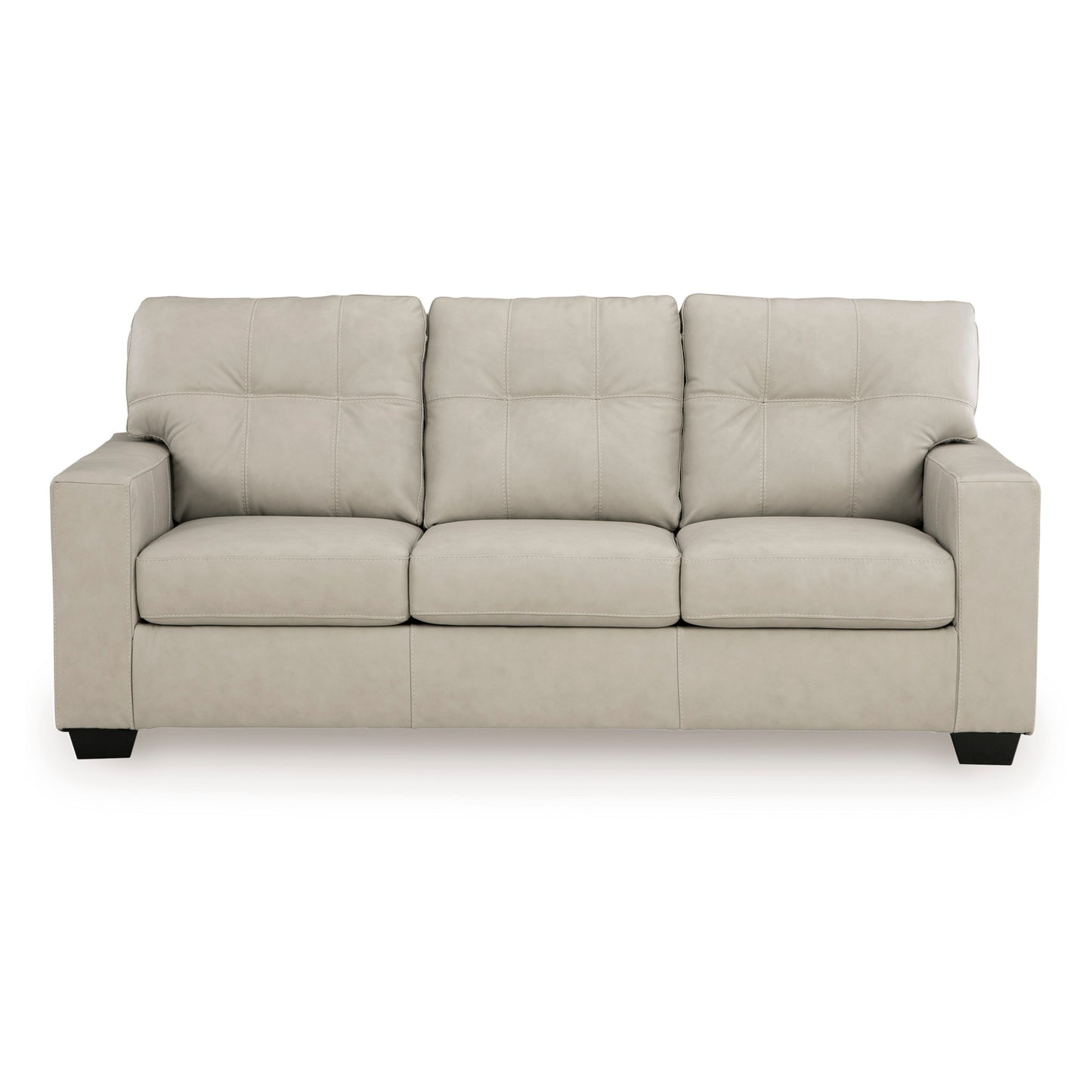 Roundhill Furniture Holmes Leather Upholstered Sofa