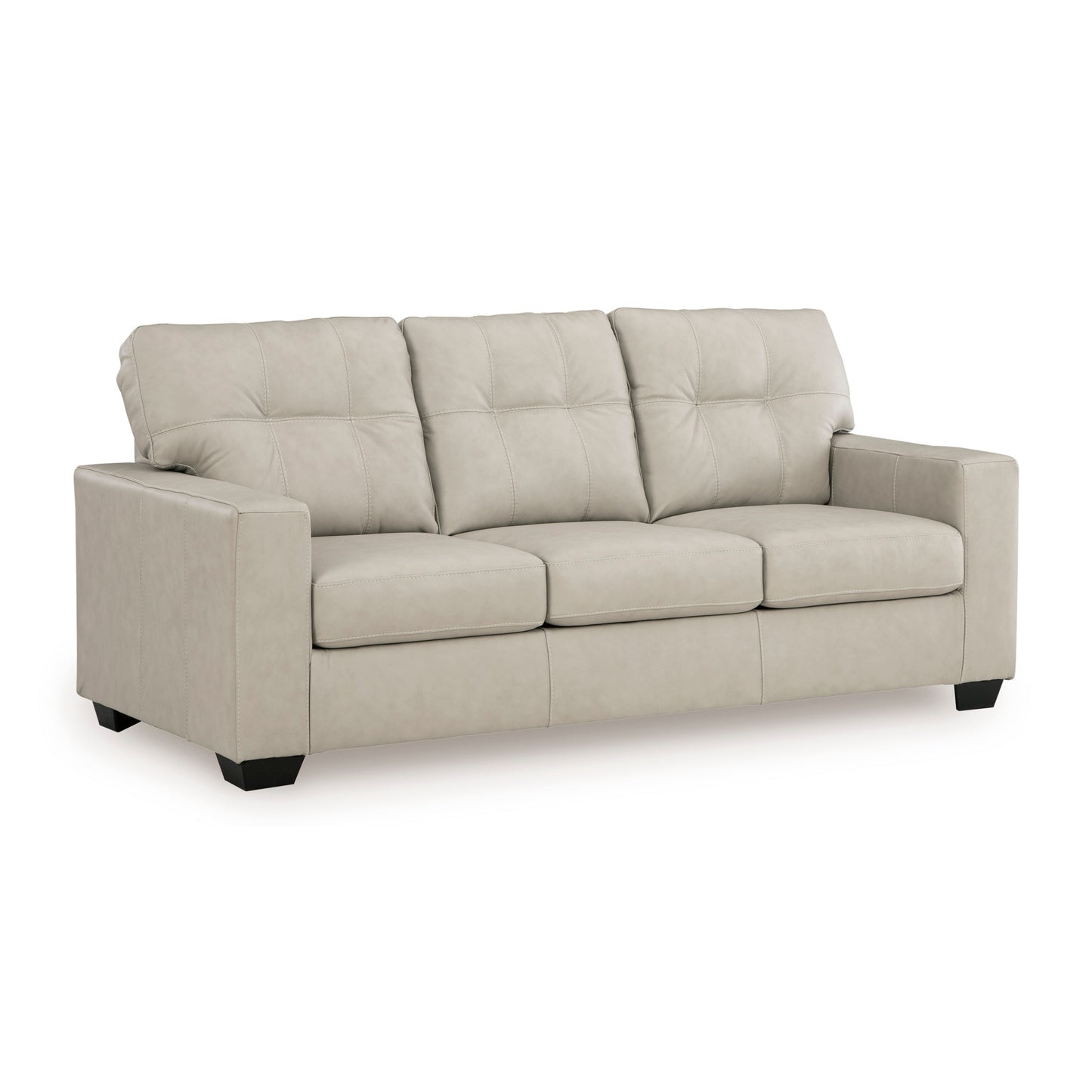Roundhill Furniture Holmes Leather Upholstered Sofa