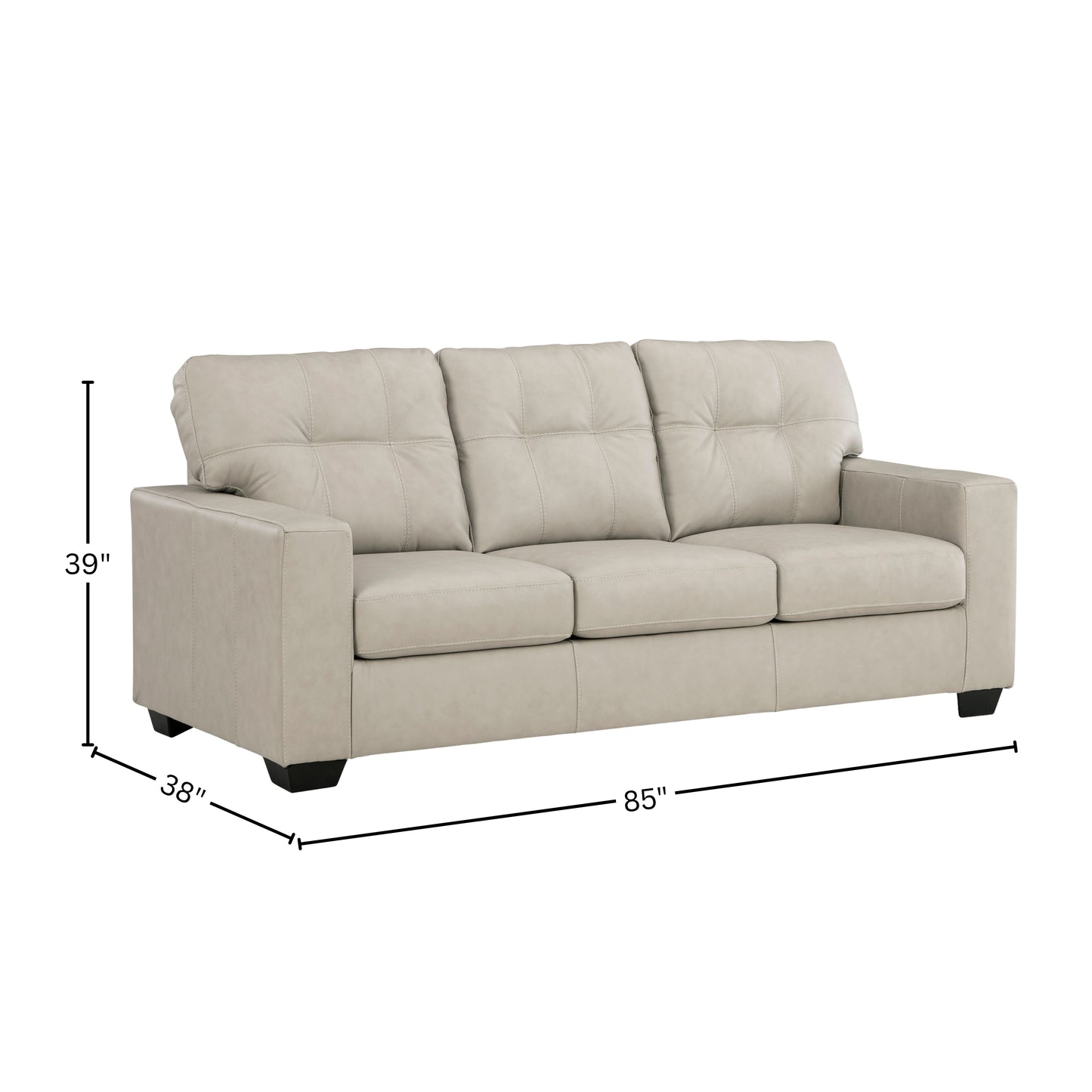 Roundhill Furniture Holmes Leather Living Room Collection
