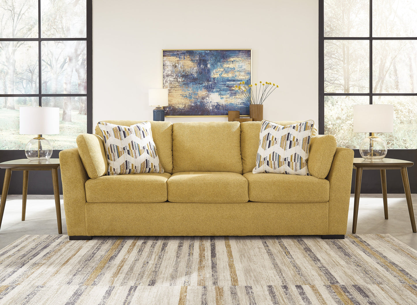 Clareen Upholstered Stationary Sofa