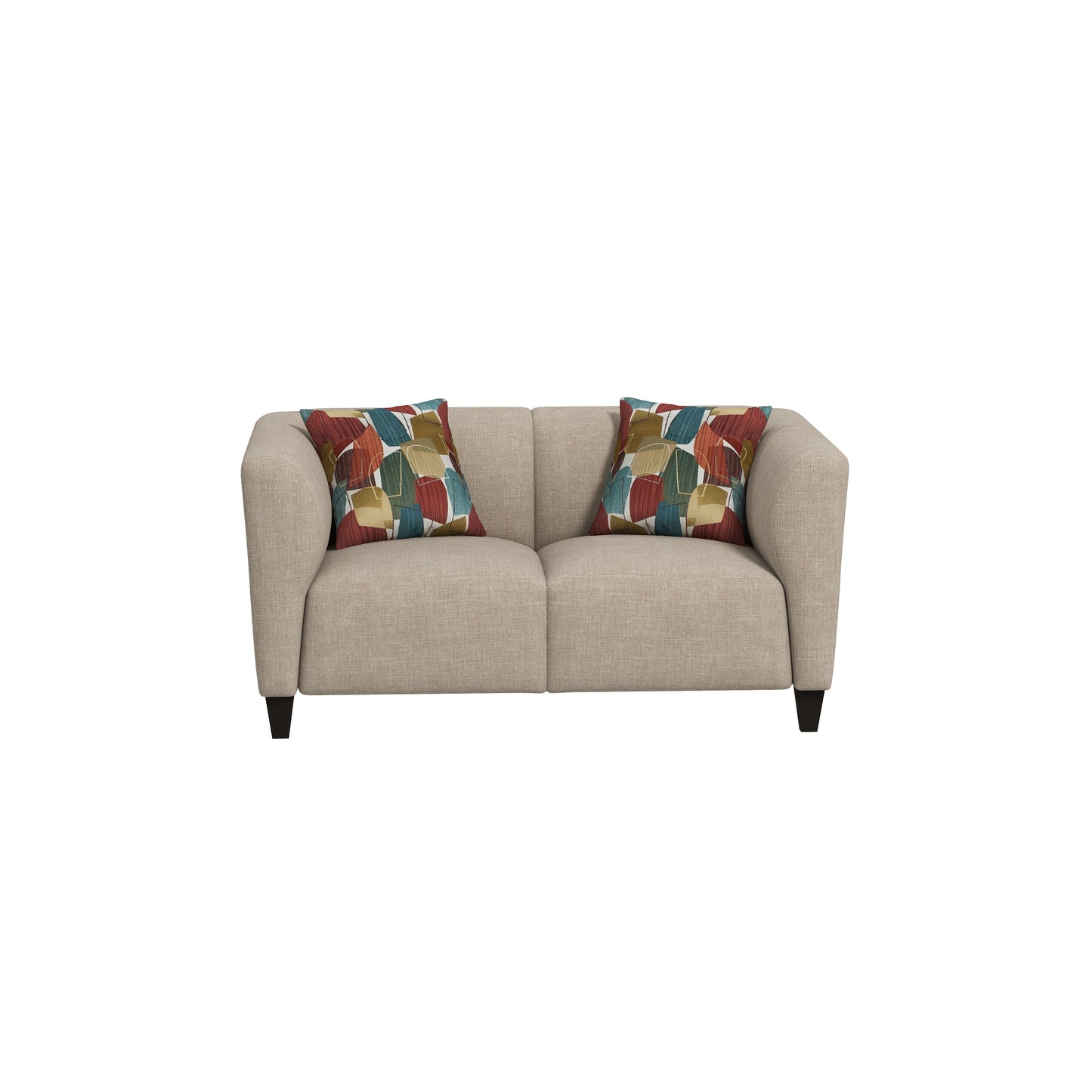 Roundhill Furniture Della Upholstered Stationary Loveseat