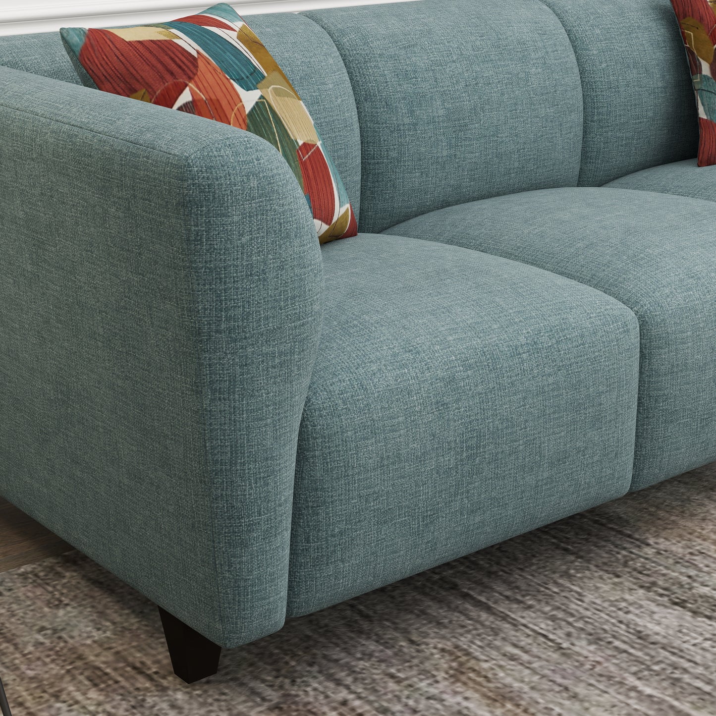 Roundhill Furniture Della Upholstered Stationary Sofa