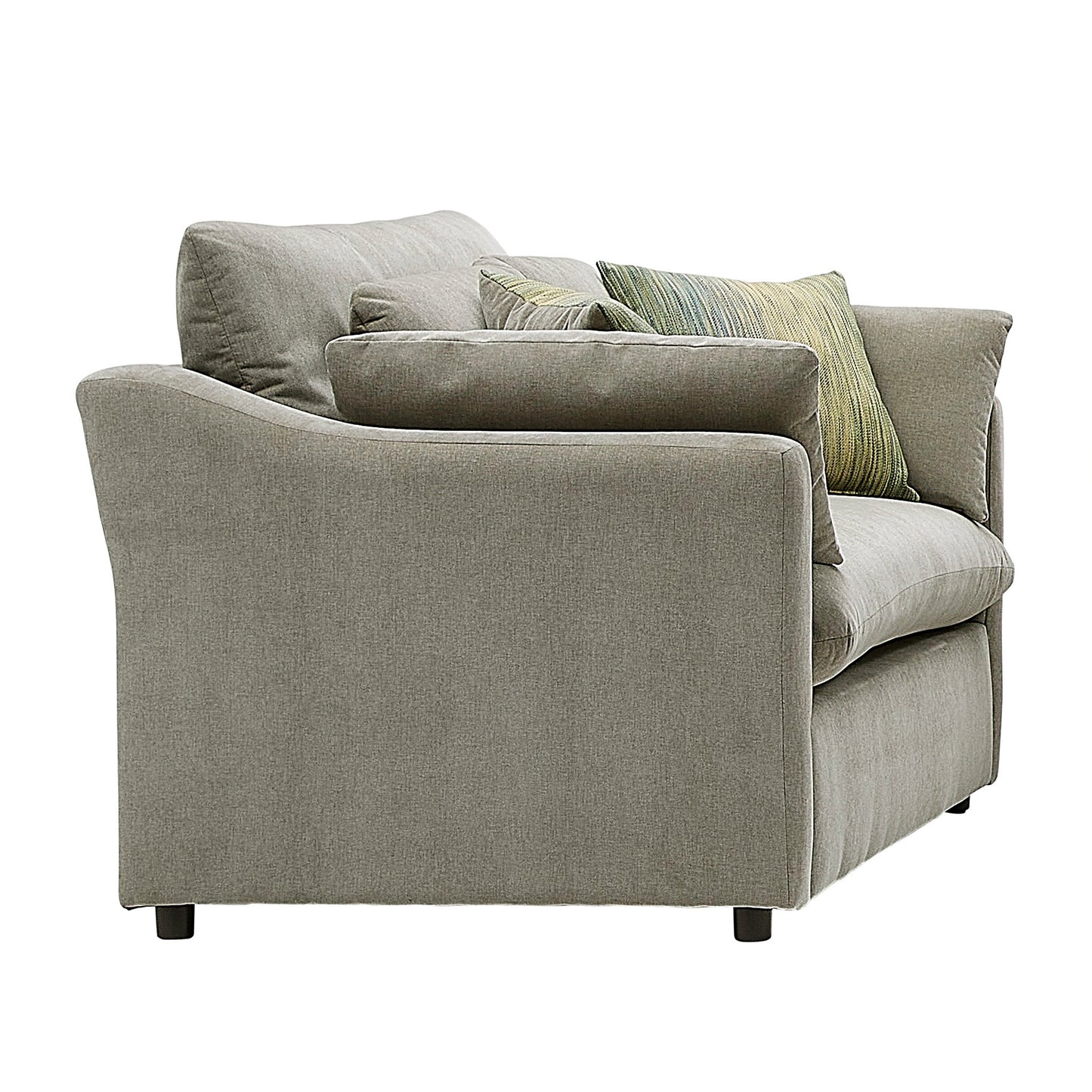 Roundhill Furniture Wilson Contemporary Upholstered Sofa