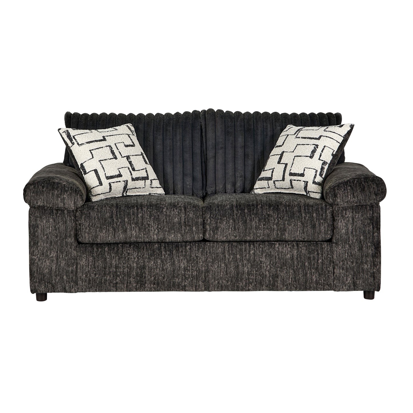 Roundhill Furniture Nason Wide Wale Corduroy Loveseat