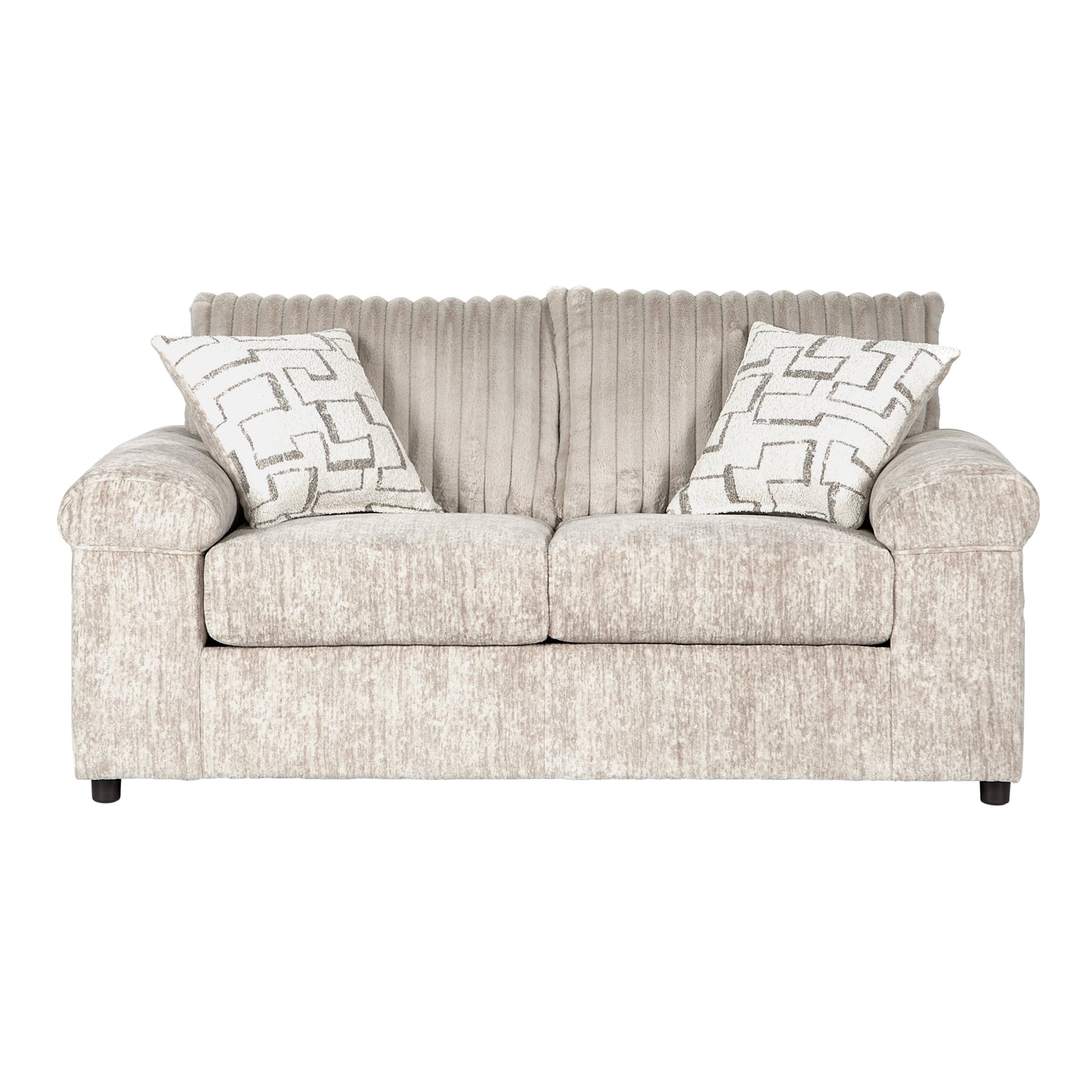 Roundhill Furniture Nason Wide Wale Corduroy Loveseat