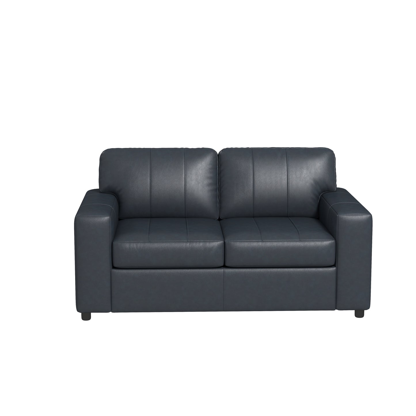 Roundhill Furniture Sakan Leather Upholstered Loveseat