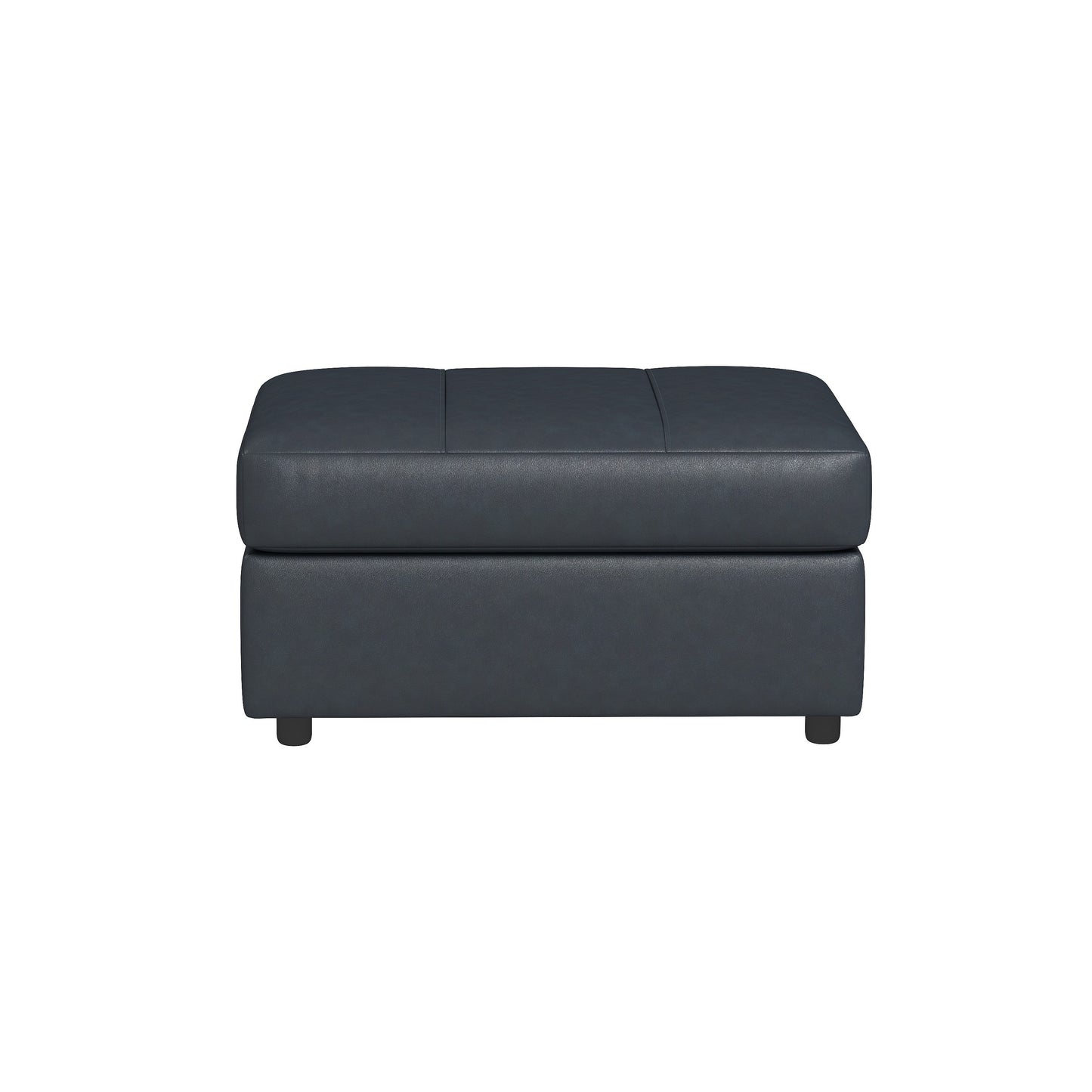 Roundhill Furniture Sakan Leather Upholstered Ottoman