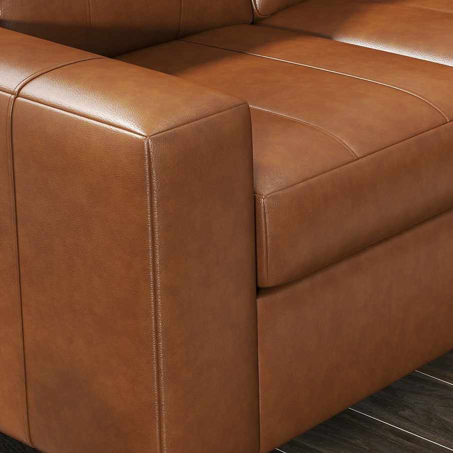 Roundhill Furniture Sakan Leather Upholstered Living Room Collection