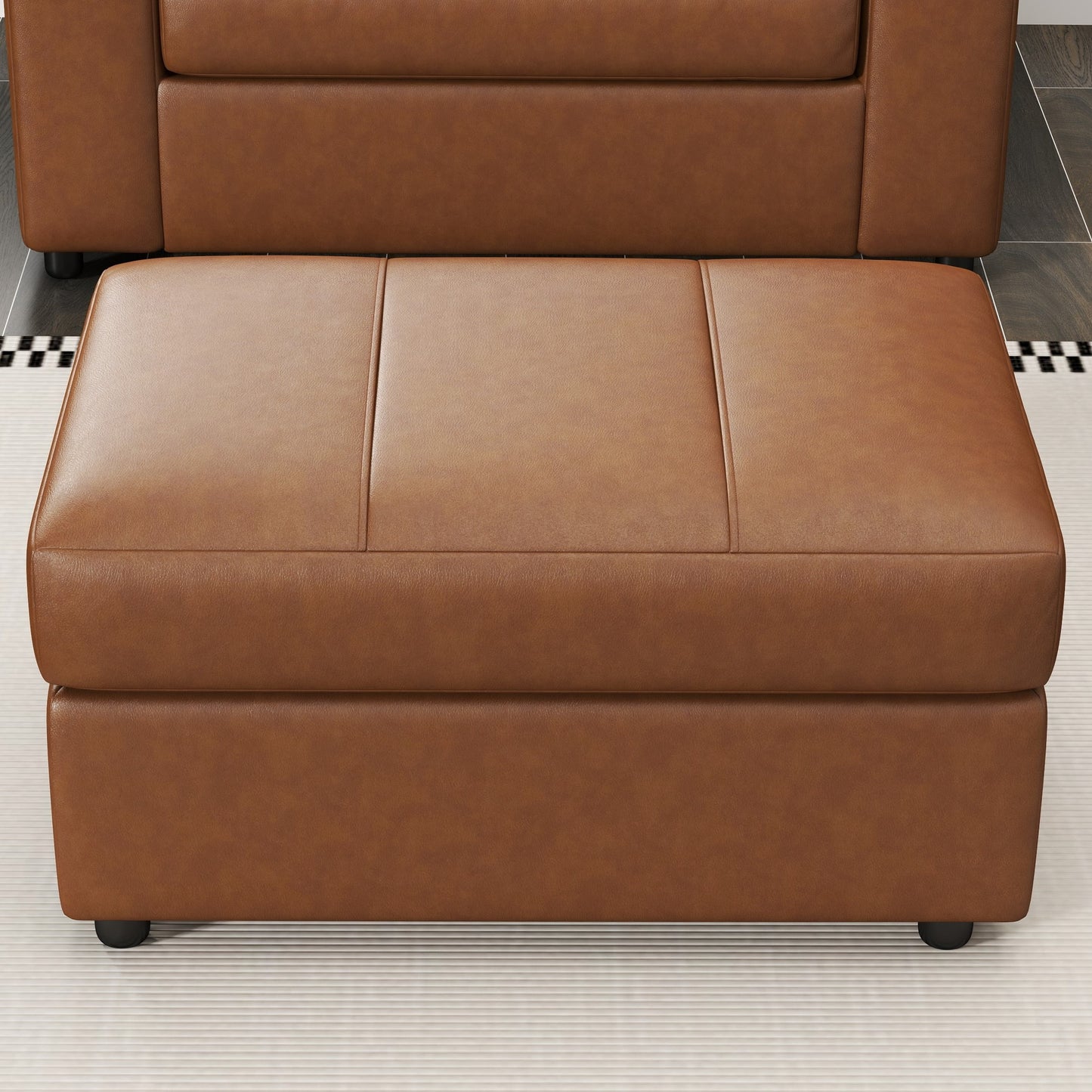 Roundhill Furniture Sakan Leather Upholstered Living Room Collection