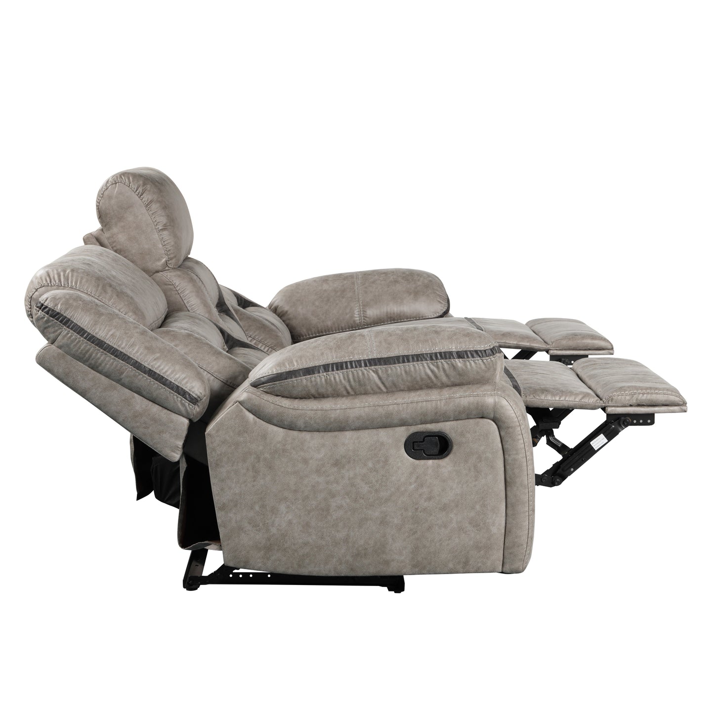 Elkton Manual Motion Reclining Living Room Collection, Taupe