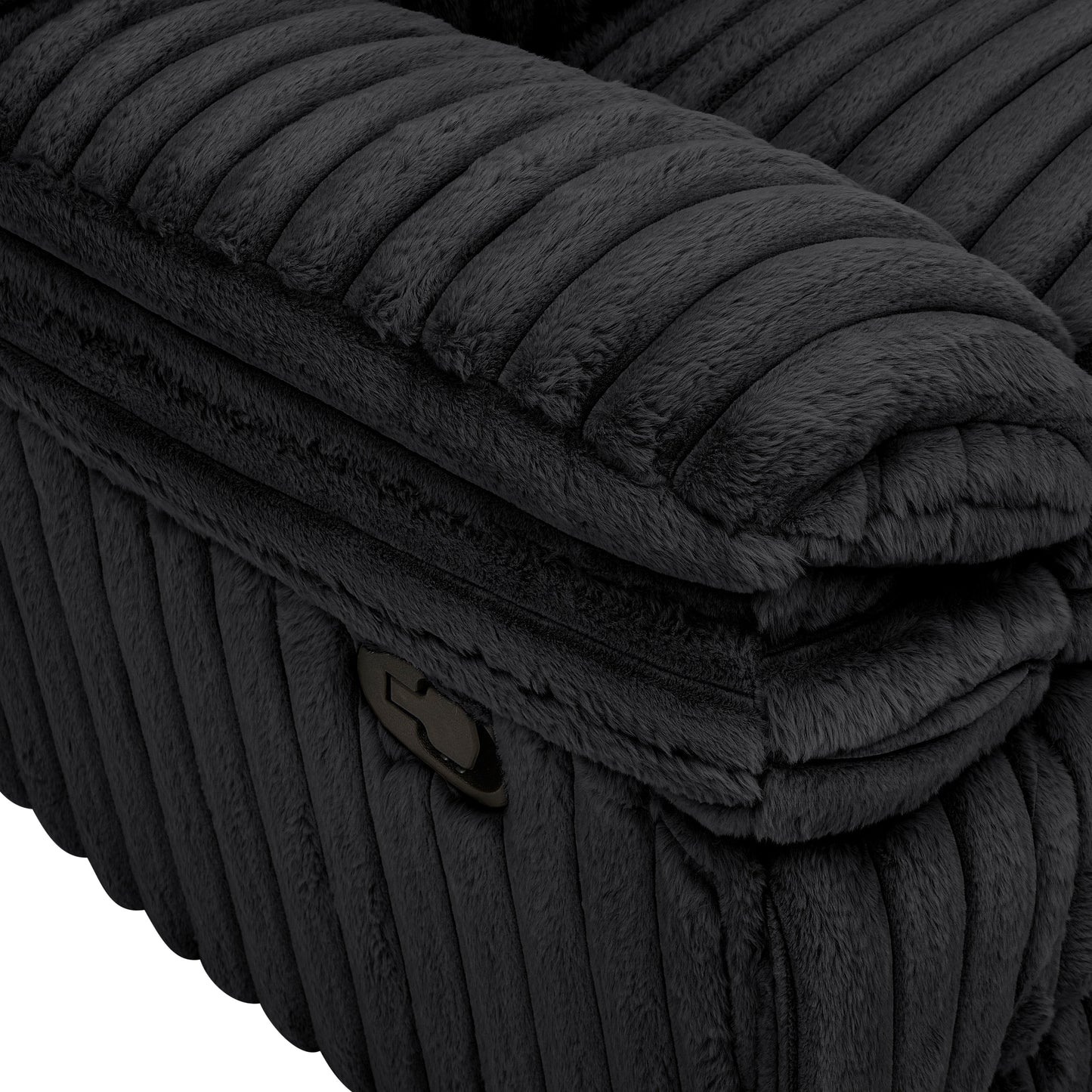 Roundhill Furniture Ardello Manual Recliner with Wide-Wale Corduroy Upholstery
