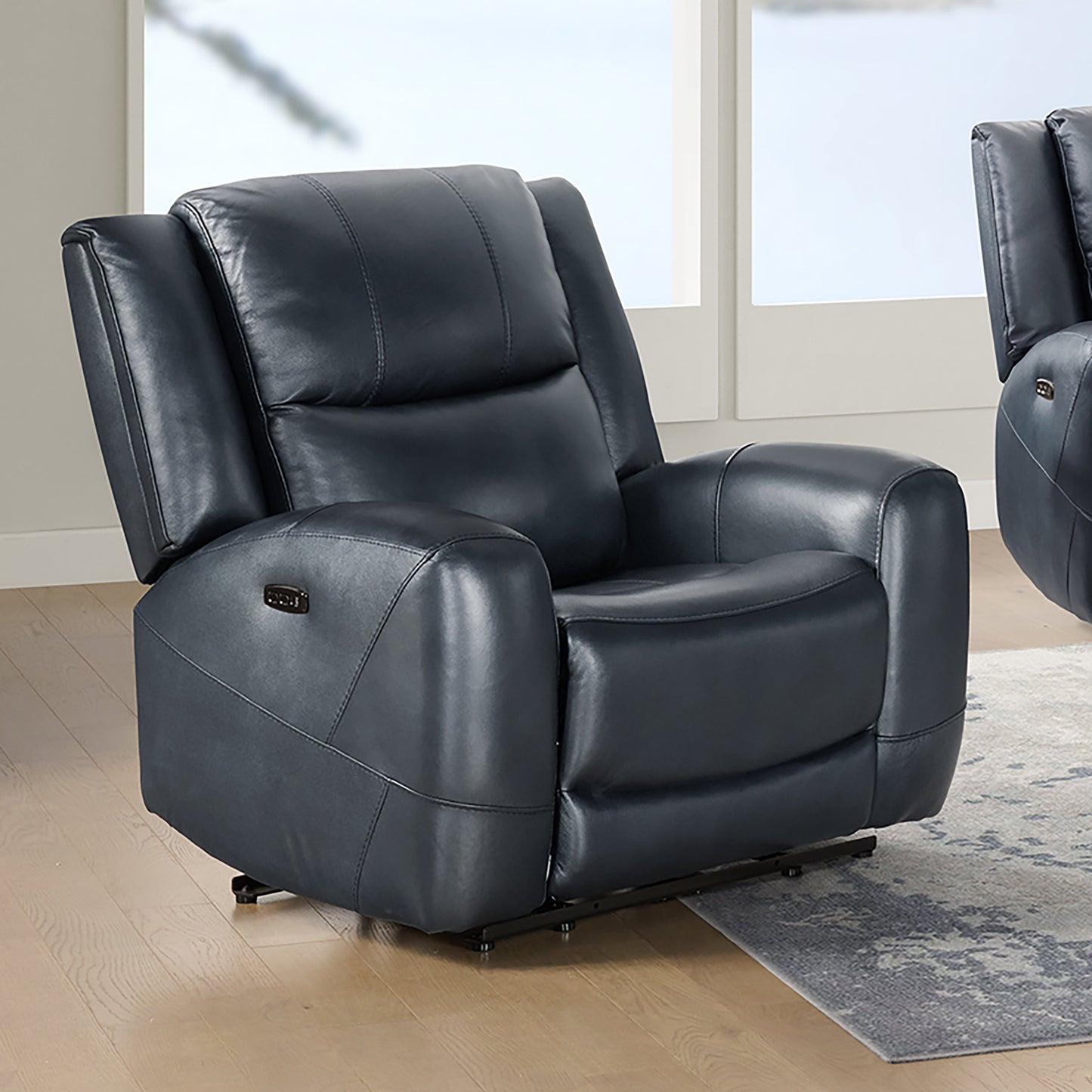 Roundhill Furniture Cozura Leather Power Recliner