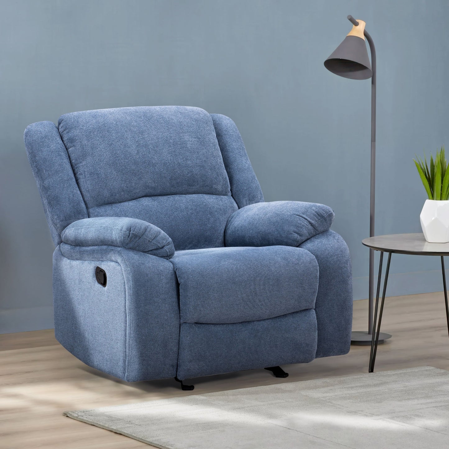 Roundhill Furniture Blitz Transitional Manual Recliner