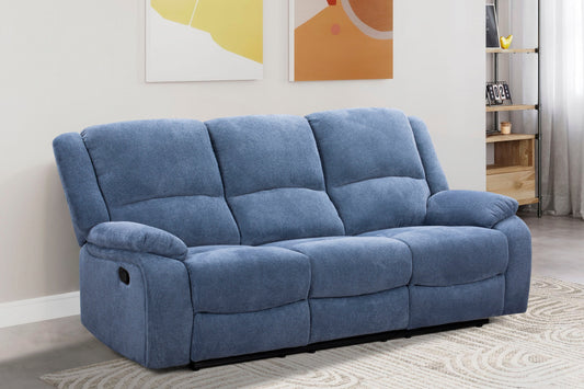 Roundhill Furniture Blitz Transitional Manual Reclining Sofa