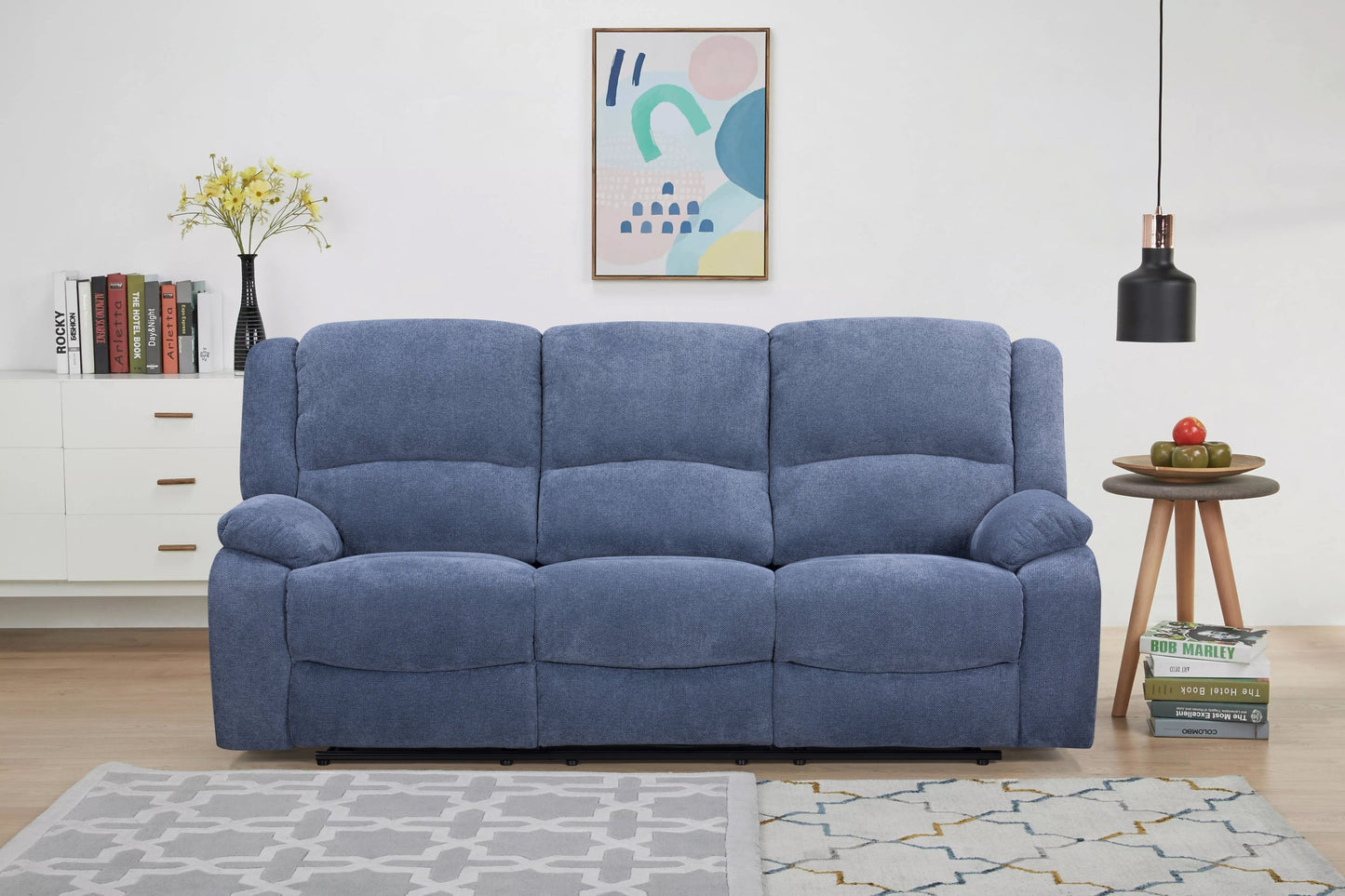 Roundhill Furniture Blitz Transitional Manual Reclining Sofa