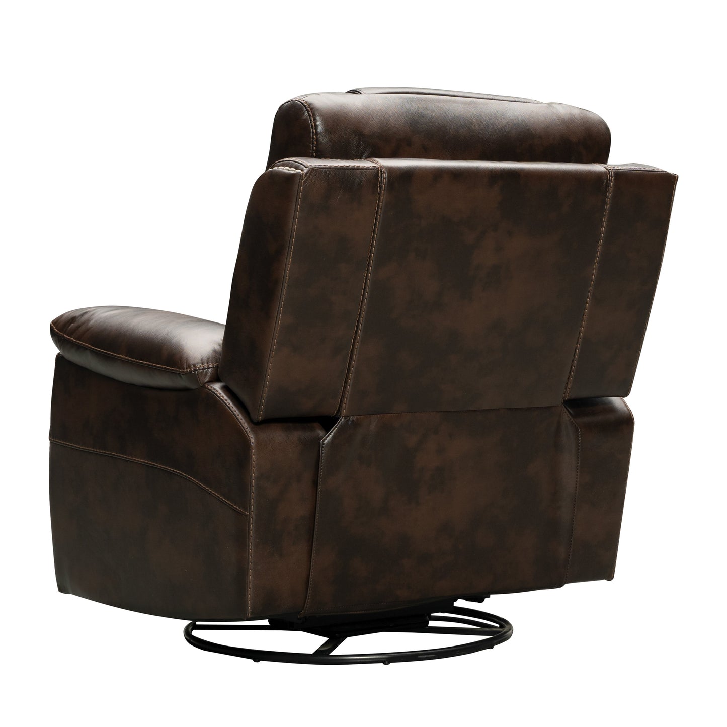 Kovel Faux Leather Recliner, Brown