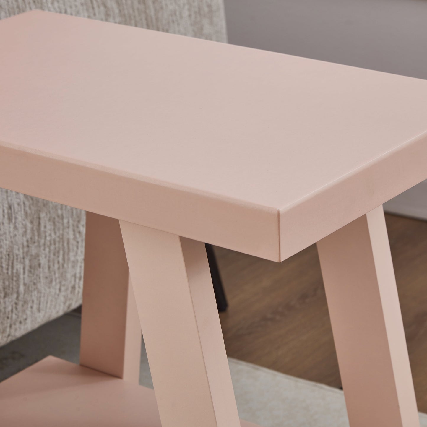 Roundhill Furniture Athens Contemporary Wood Shelf Side Table