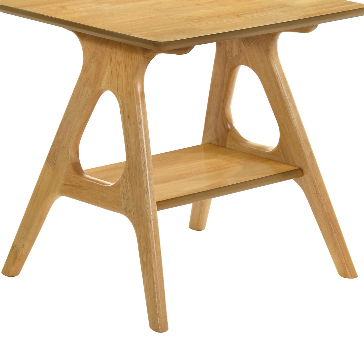 Roundhill Furniture Arona 3-Piece Coffee Table Set, Coffee Table and Two End Tables