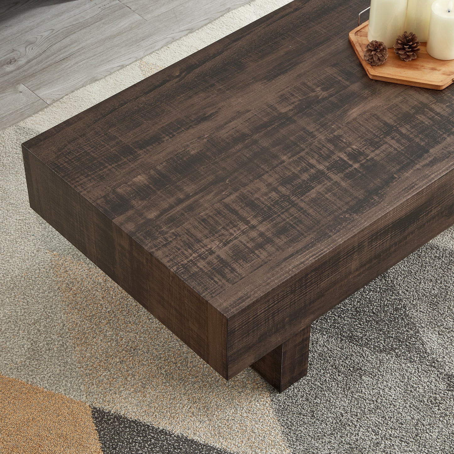 Roundhill Furniture Athens Modern Accent Coffee Table