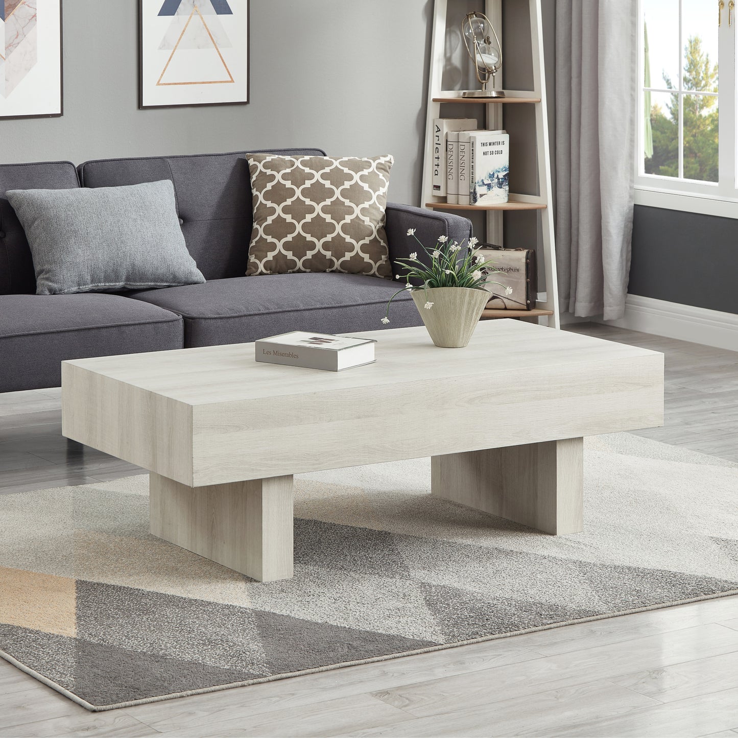 Roundhill Furniture Athens Modern Accent Coffee Table