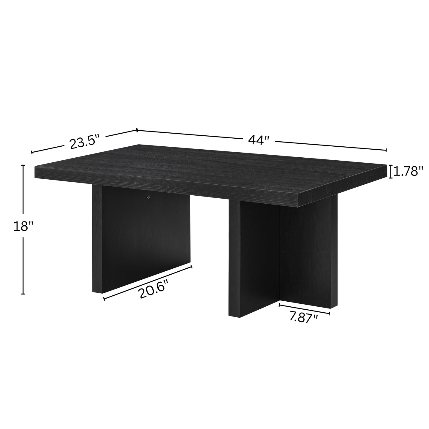 Roundhill Furniture Mchome Contemporary Coffee Table