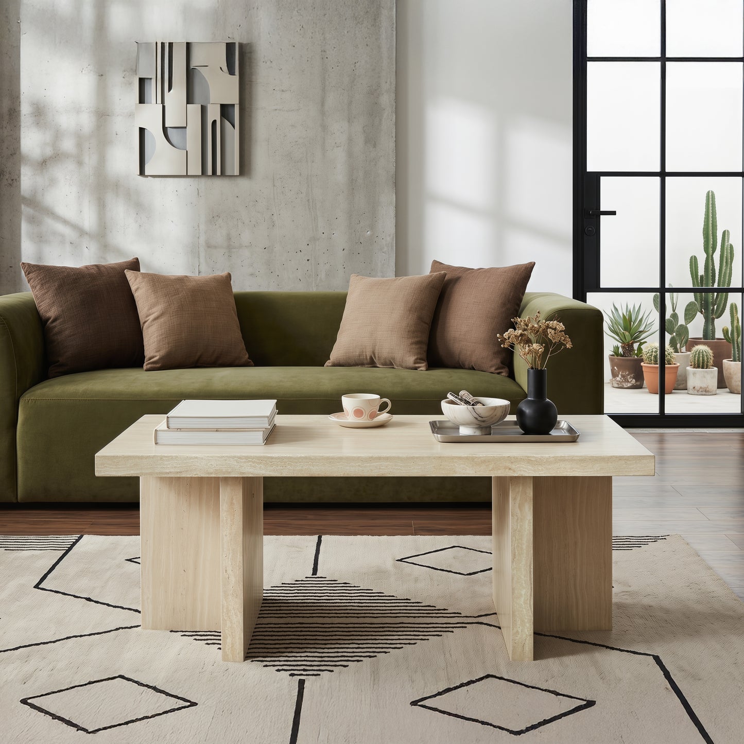 Roundhill Furniture Mchome Contemporary Coffee Table