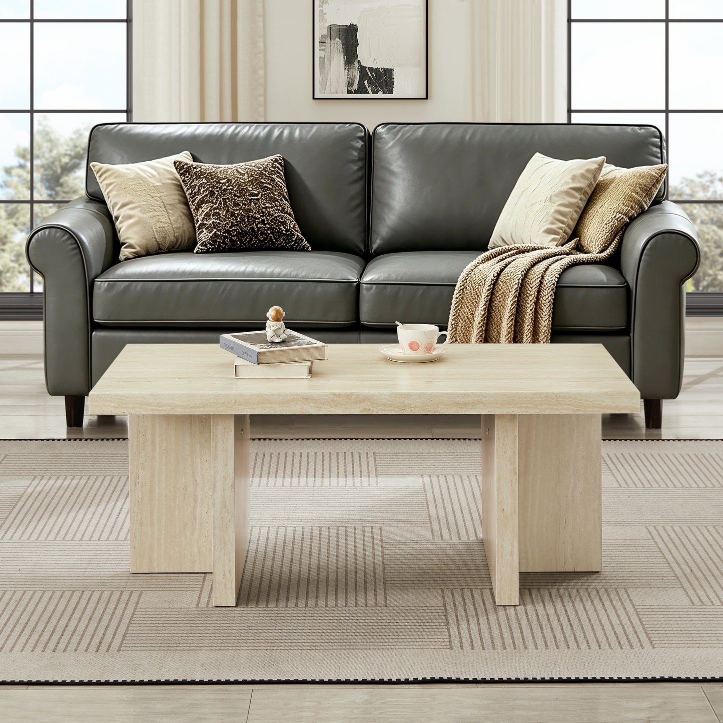Roundhill Furniture Mchome Contemporary Coffee Table