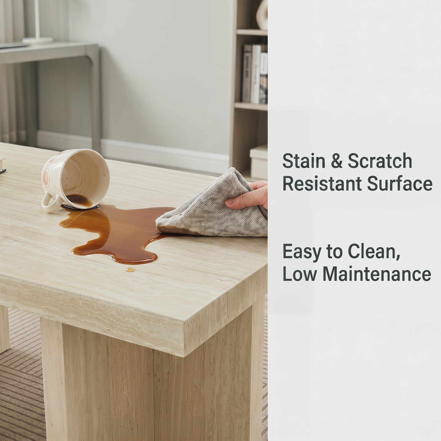 Roundhill Furniture Mchome Contemporary Coffee Table