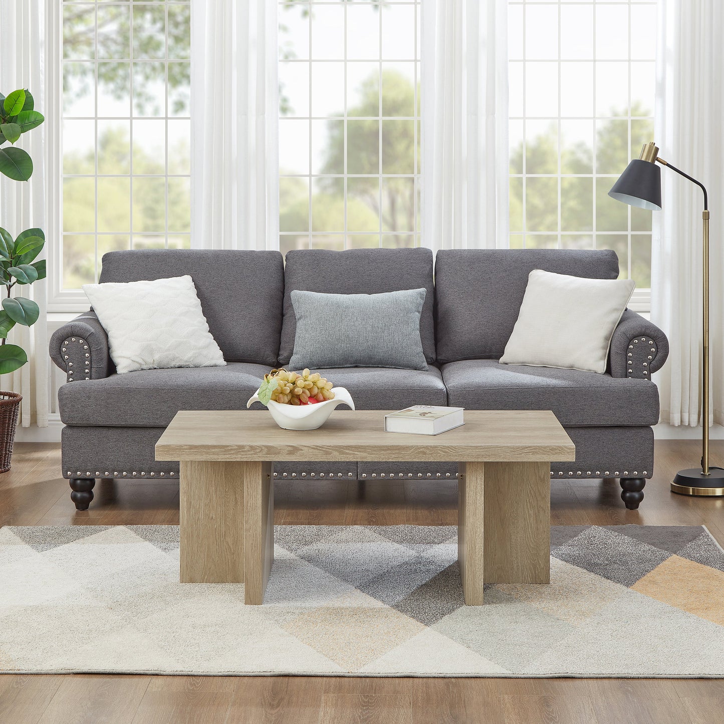 Roundhill Furniture Mchome Contemporary Coffee Table