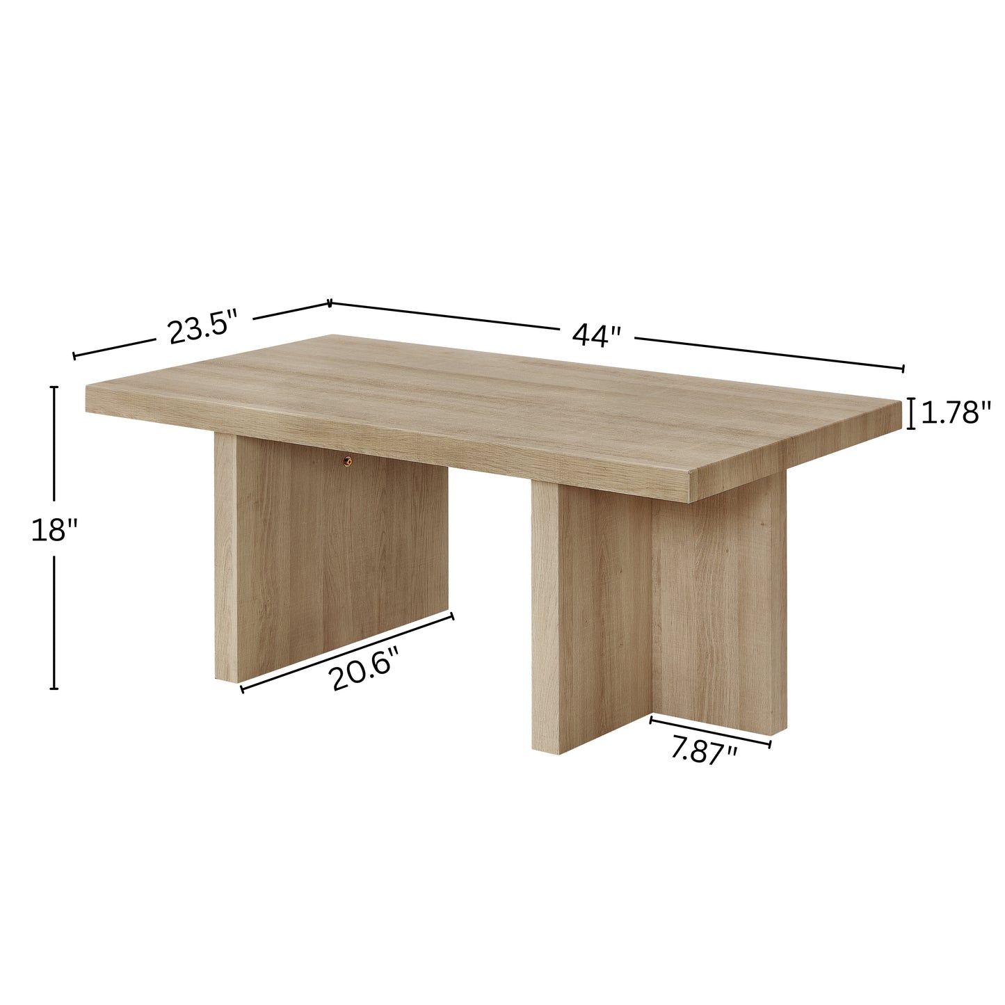 Roundhill Furniture Mchome Contemporary Coffee Table
