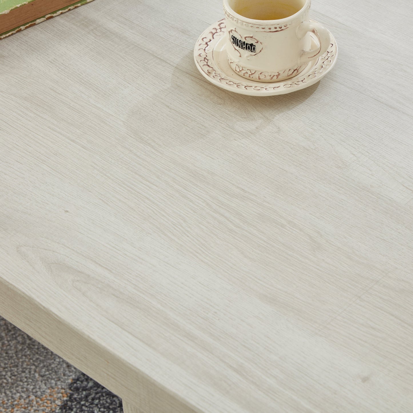 Roundhill Furniture Mchome 3-Piece Coffee Table Set, Coffee Table and Two End Tables