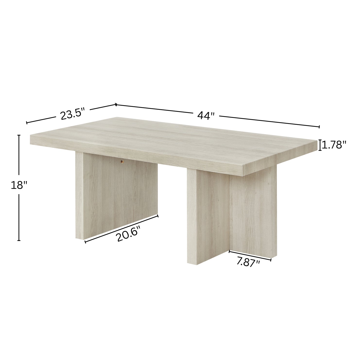 Roundhill Furniture Mchome Contemporary Coffee Table