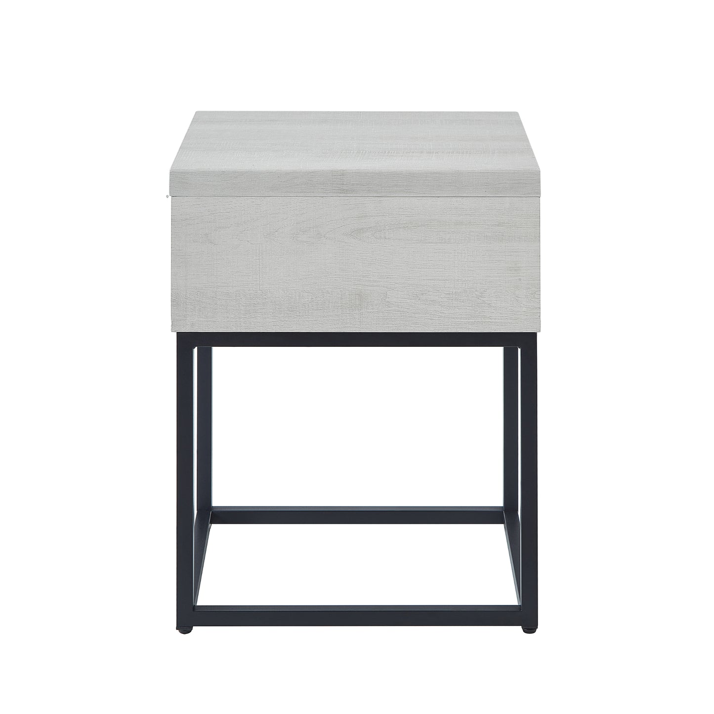 Roundhill Furniture Celestial Contemporary Storage End Table