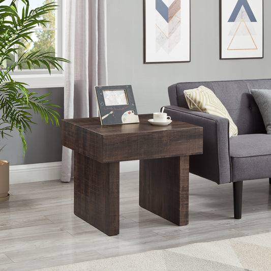 Roundhill Furniture Athens Modern Accent End Table