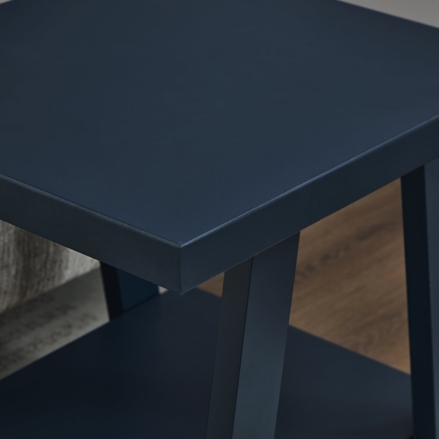 Roundhill Furniture Athens Contemporary Replicated Wood Shelf End Table