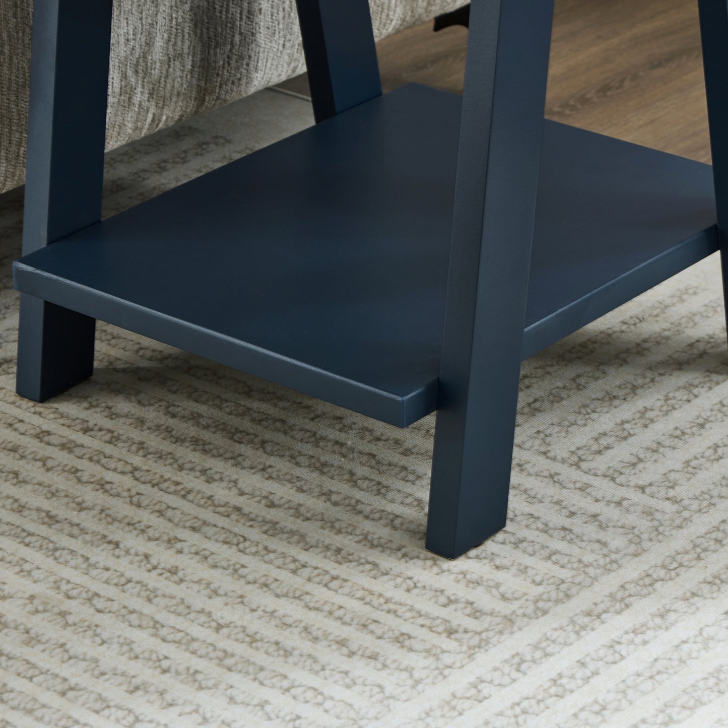 Roundhill Furniture Athens Contemporary Replicated Wood Shelf End Table