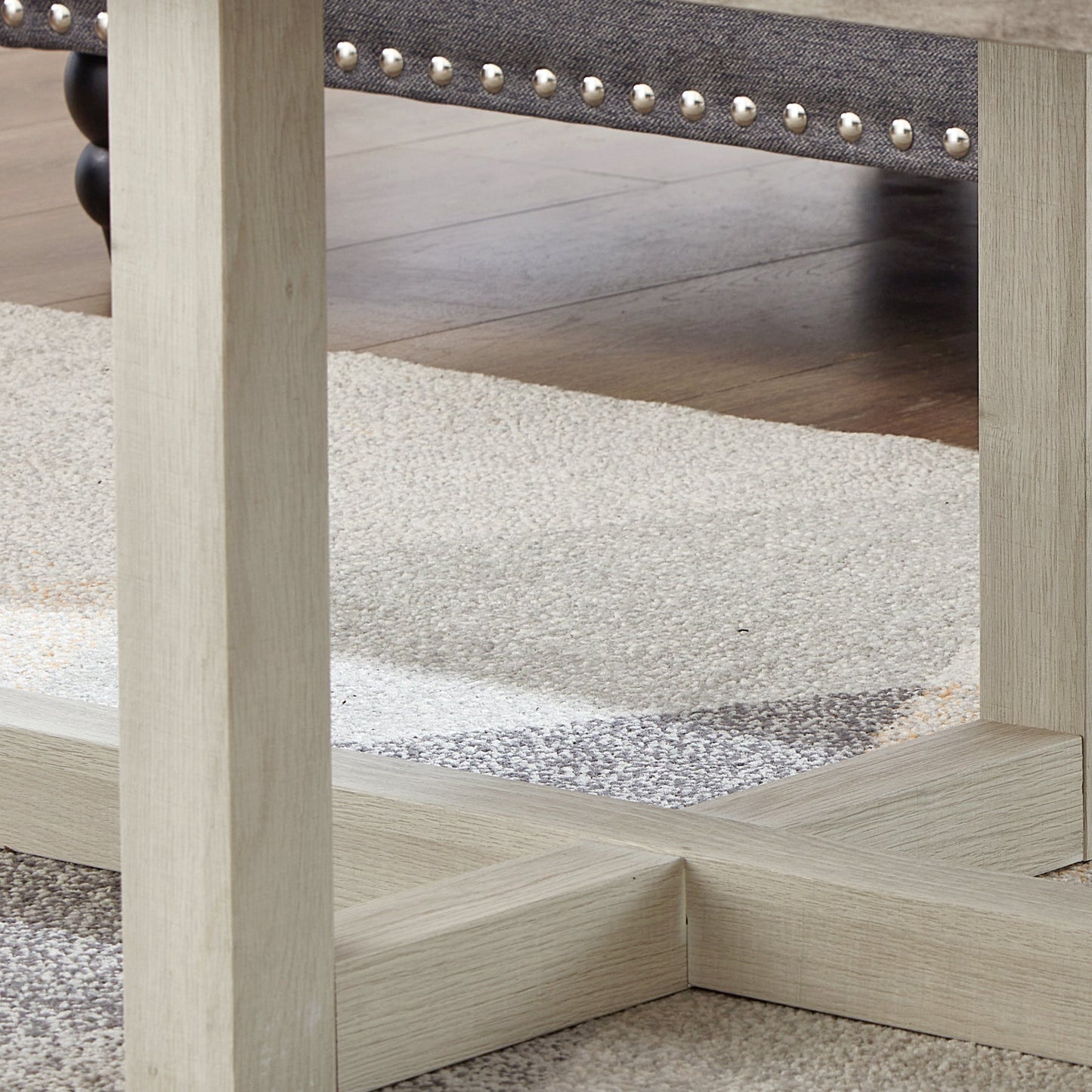 Roundhill Furniture Luno Contemporary End Table