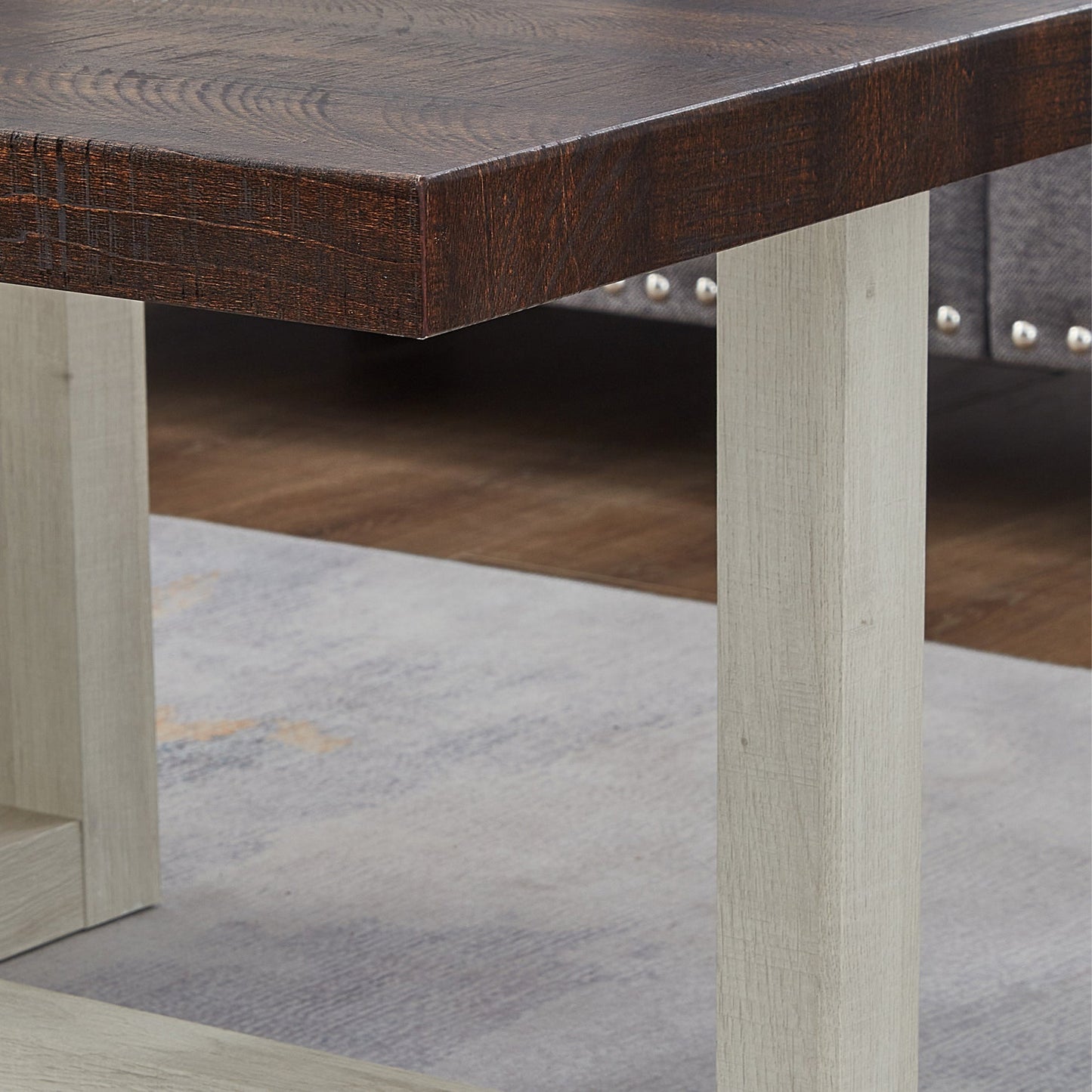 Roundhill Furniture Luno Contemporary End Table