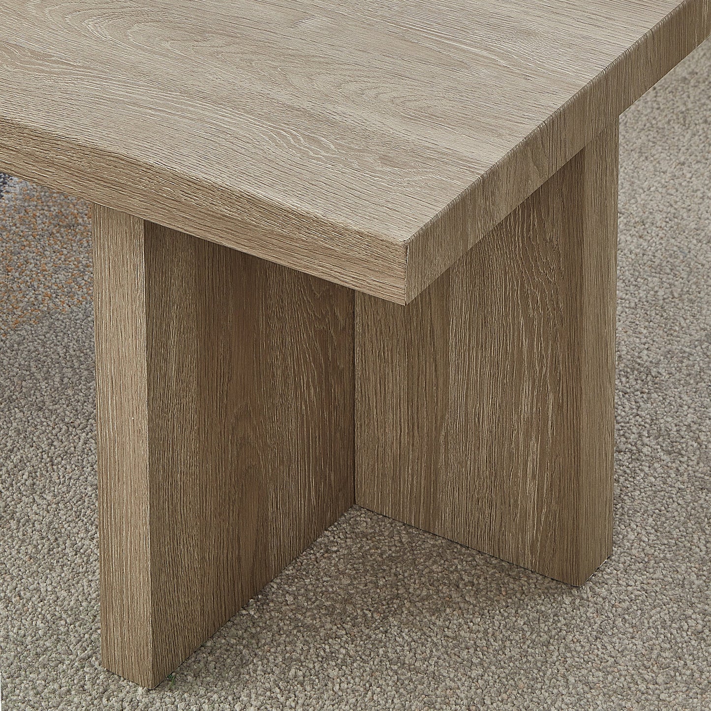 Roundhill Furniture Mchome Square End Table, Nightstand