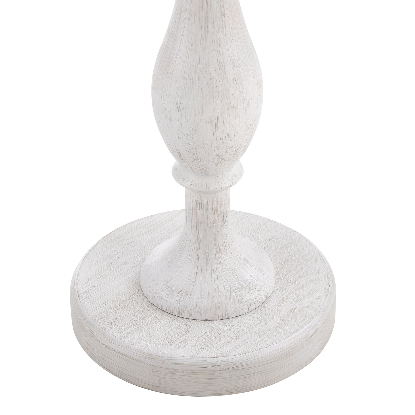 Roundhill Furniture Solmere 22" Round Wood Pedestal End Table