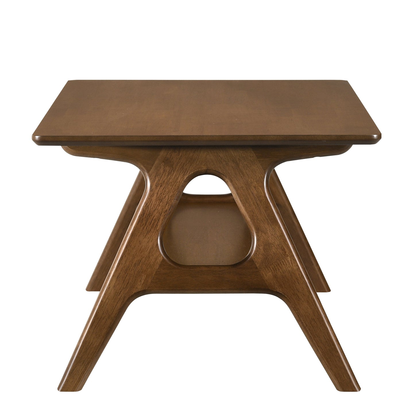 Roundhill Furniture Arona 3-Piece Coffee Table Set, Coffee Table and Two End Tables