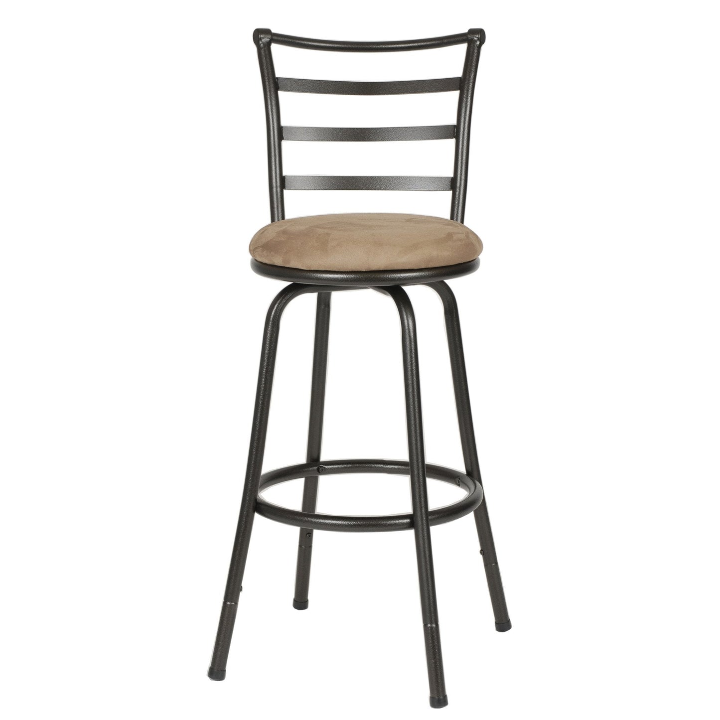 Bar or Counter Height Adjustable Metal Bar Stool