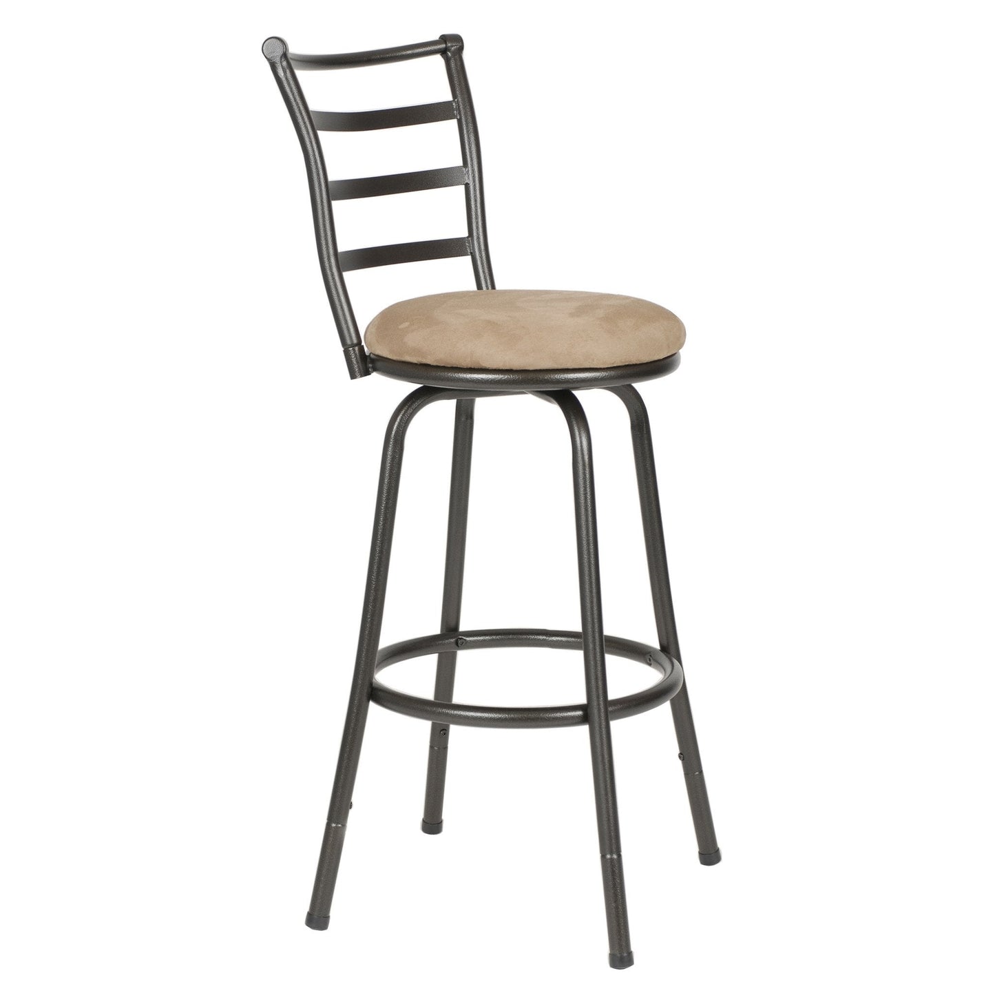 Bar or Counter Height Adjustable Metal Bar Stool