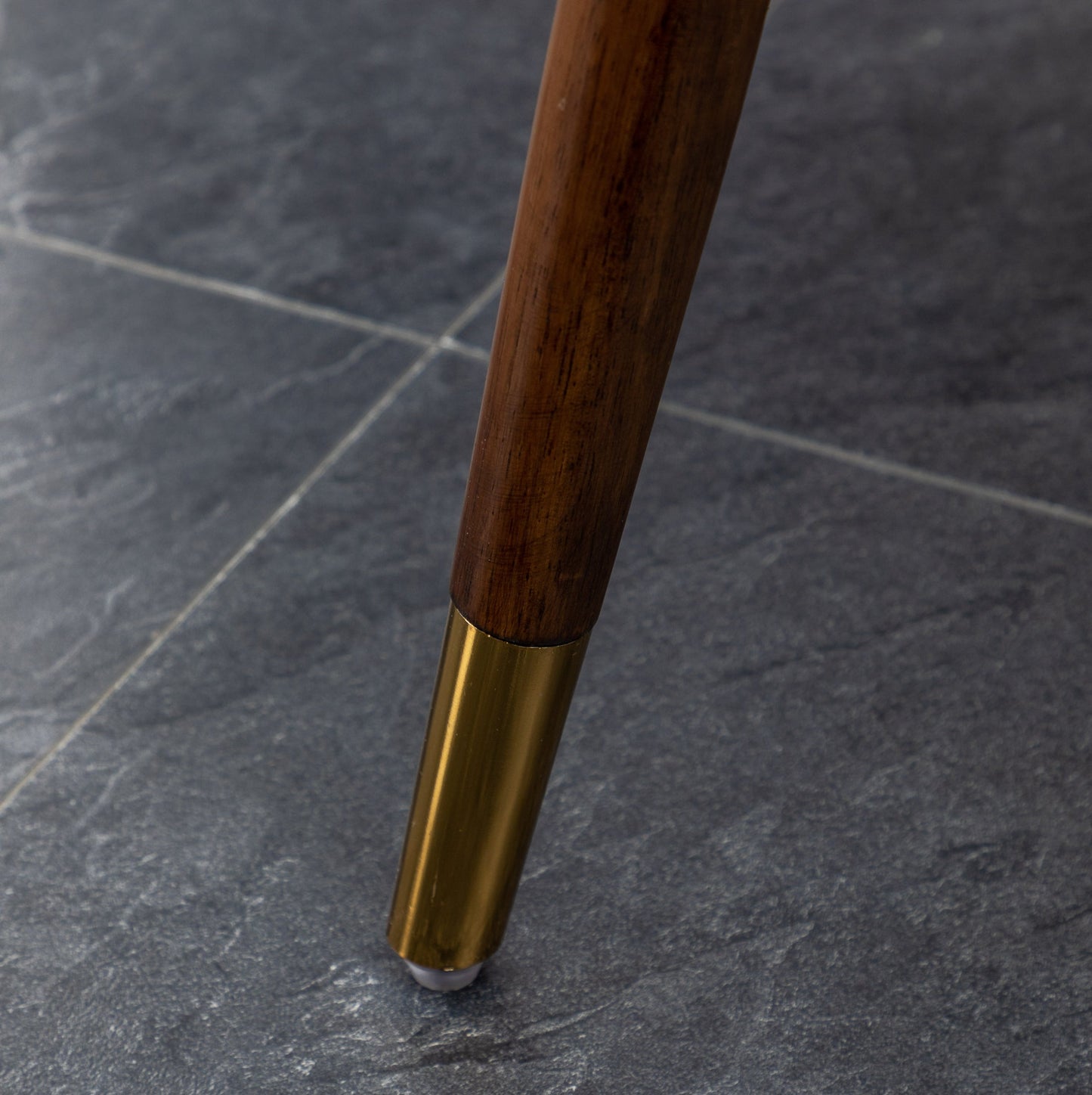 Roundhill Furniture Nevis Mid-century Modern Faux Leather Tufted Nailhead Trim Barstool, Blue, Set of 2