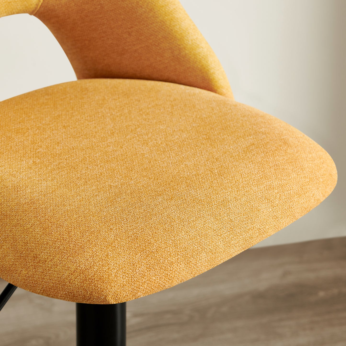Roundhill Furniture Nuvia Contemporary Adjustable Barstool with Upholstered Swivel Seats, Set of 2