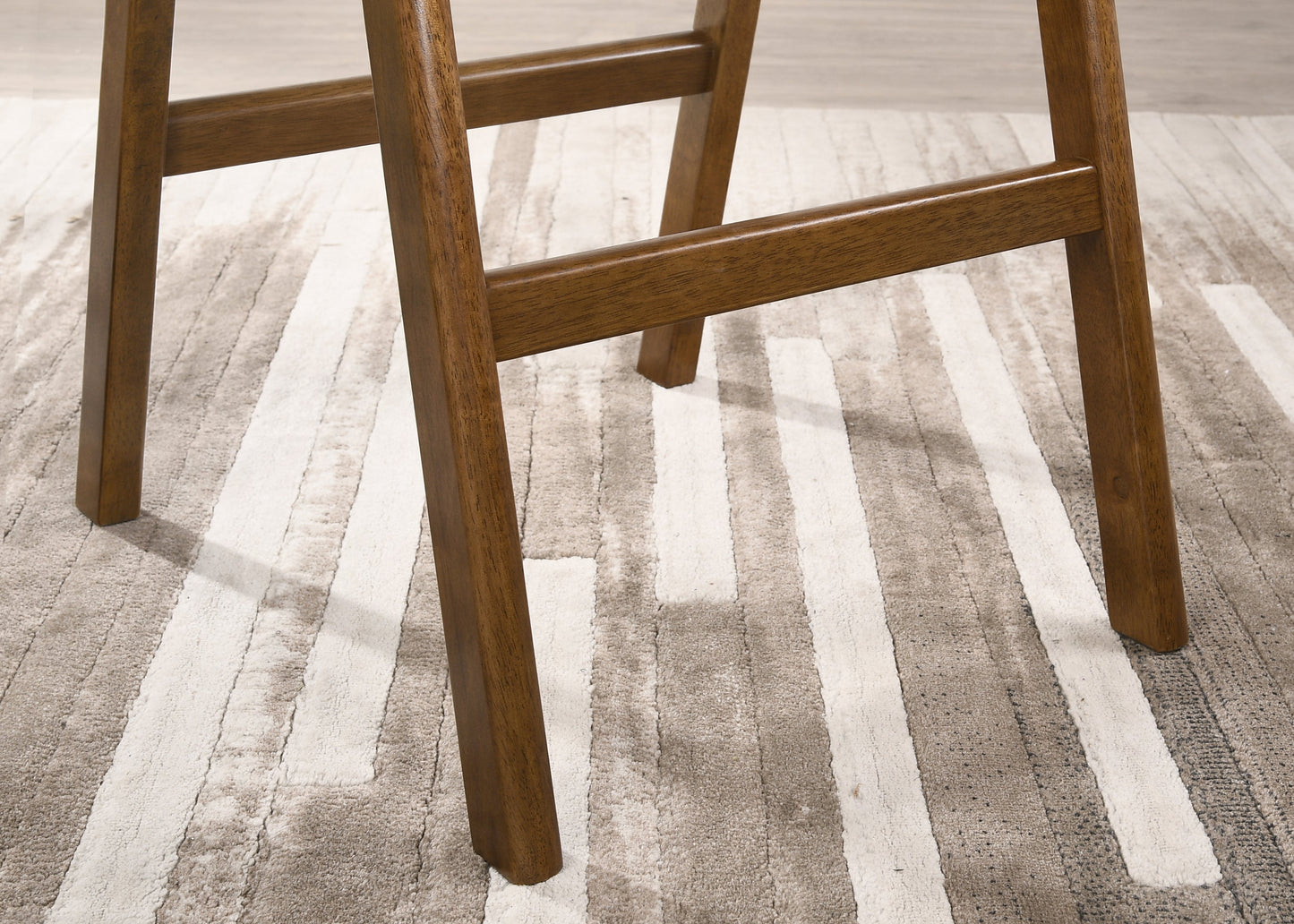 Malvern Wood Pub Table with Wood Barstools