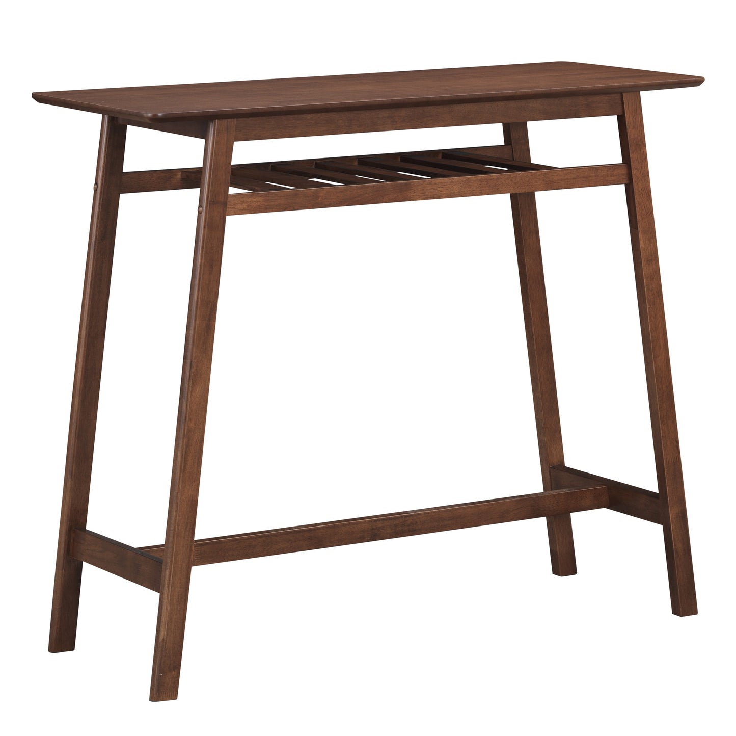 Malvern Wood Pub Table with Shelf