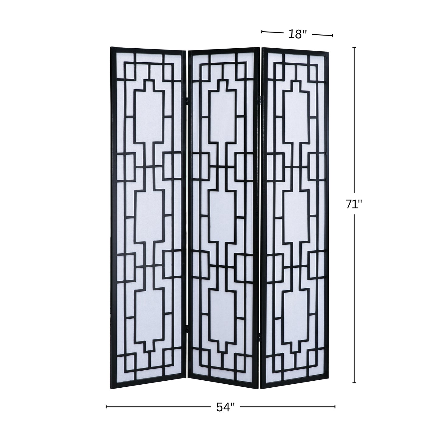 Sudoku 3 Panel Room Divider Screen