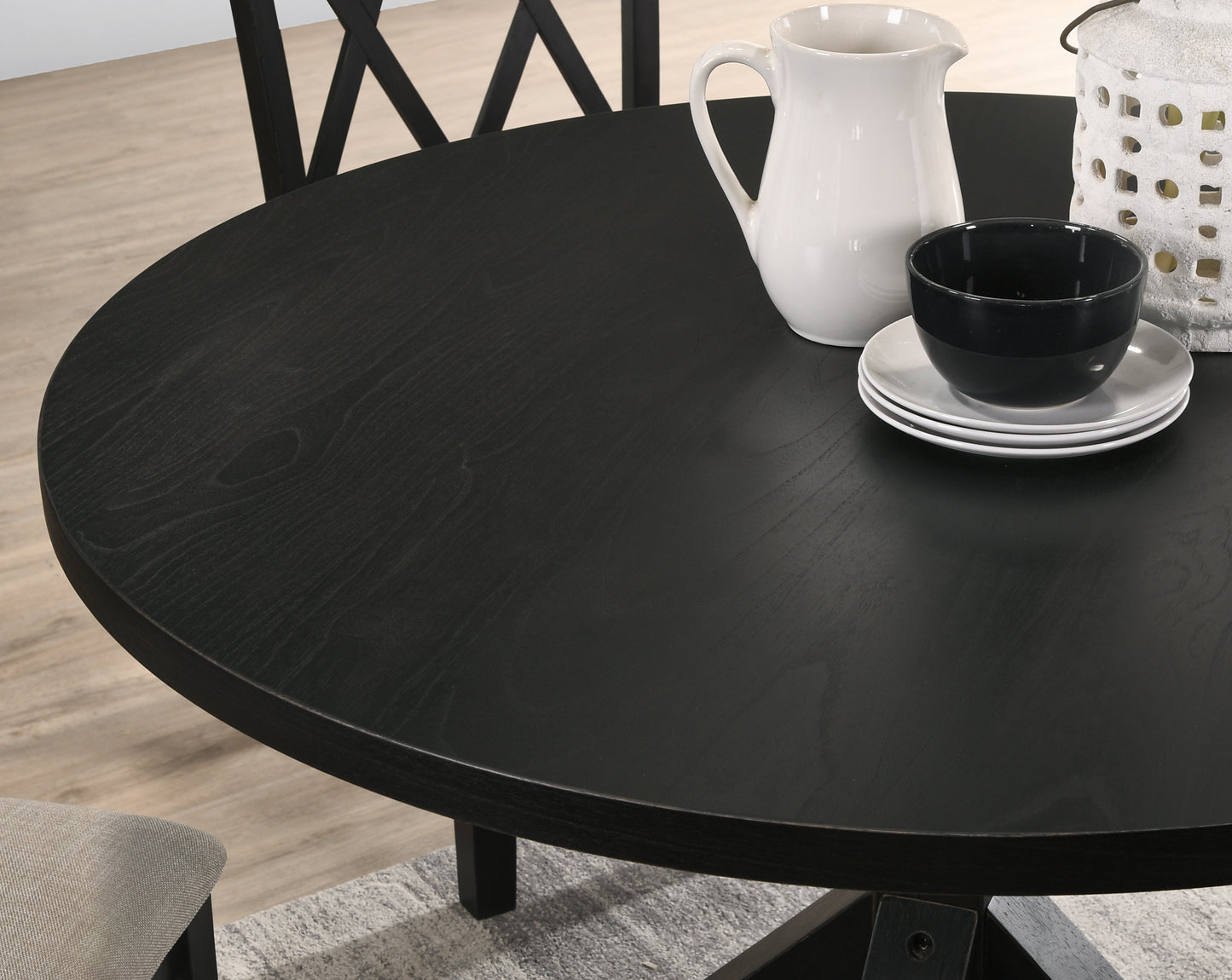 Windvale Cross-Buck Base Dining Table