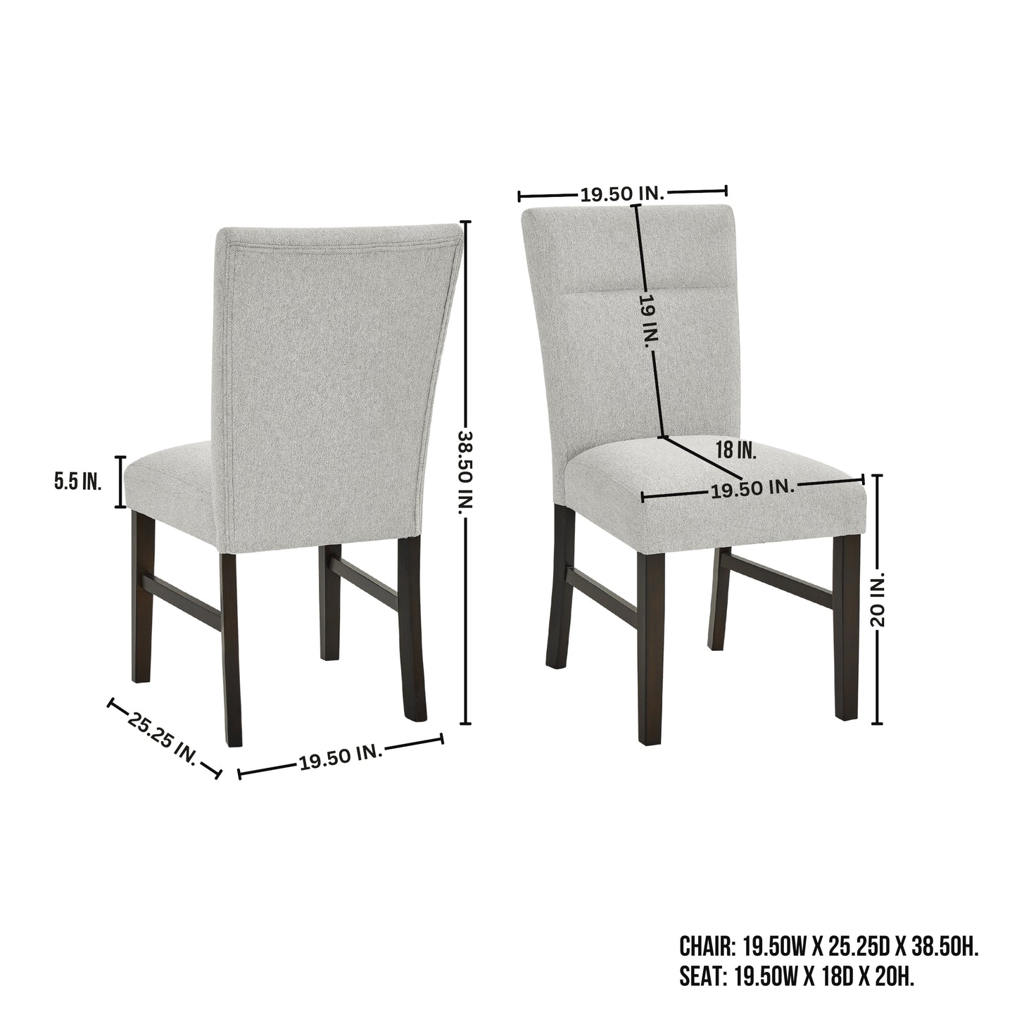 Roundhill Furniture Cavira 5-Piece Modern Dining Set, Faux Marble Dining Table with Four Upholstered Chairs